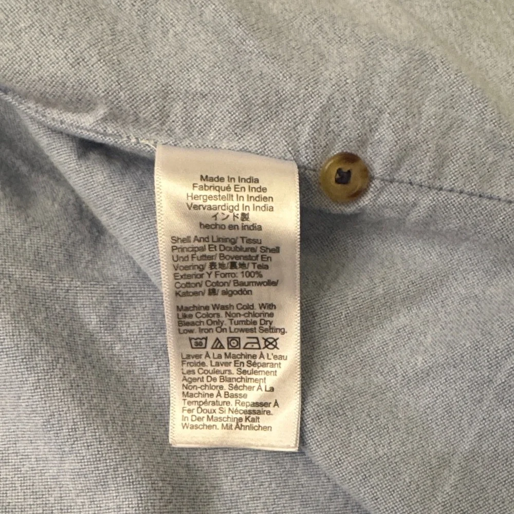 J. Crew Men's Double-faced brushed cotton oxford overshirt in Navy, Green, White